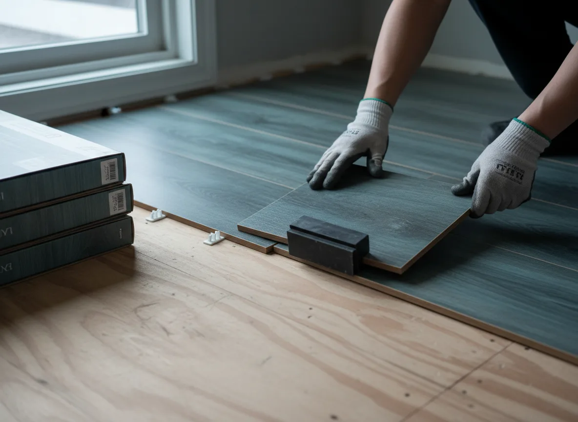 Luxury Vinyl Plank Installation company in Walhalla, ND